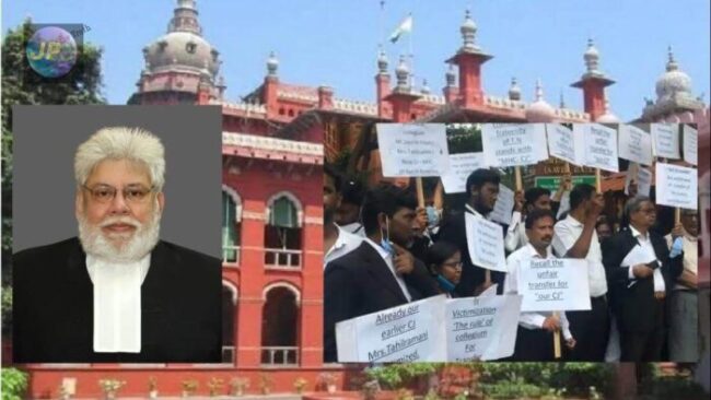 HighCourt चीफ़ Justice के ट्रांसफर पर बार एसोसिएशन का विरोध, सुप्रीम कोर्ट कॉलेजियम से की फैसले पर दोबारा विचार करने की मांग- 1 5169F820 D276 4CE3 903B 056E212D70B8