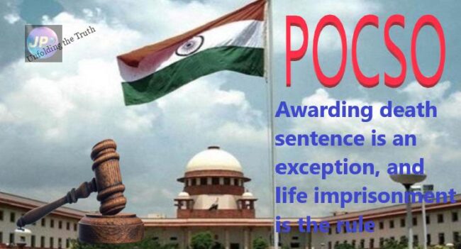 Awarding death sentence is an exception and life imprisonment is the rule