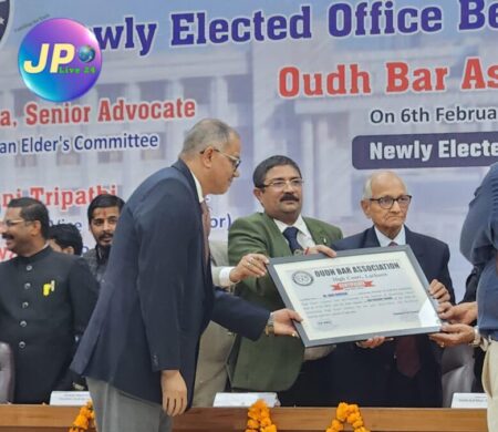 अवध बार एसोसिएशन हाई कोर्ट लखनऊ का अपने 'नवनिर्वाचित पदाधिकारियों' के लिए प्रमाणपत्र वितरण समारोह का आयोजन किया 1 329524611 894788698443314 3469110112816600519 n e1675691727262