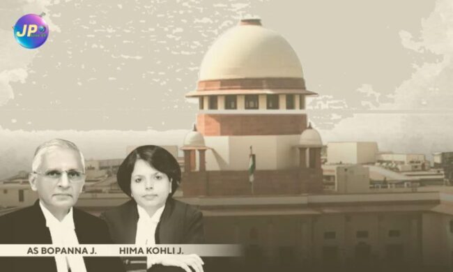 मुकदमों को जोड़ना और एक सामान्य निर्णय पारित करना उन मामलों में न्यायोचित नहीं है जो कार्यवाही की प्रकृति में अलग-अलग विचार की आवश्यकता रखते हैं - सुप्रीम कोर्ट 1 254460 J bopannahima kohlisc e1681999875610