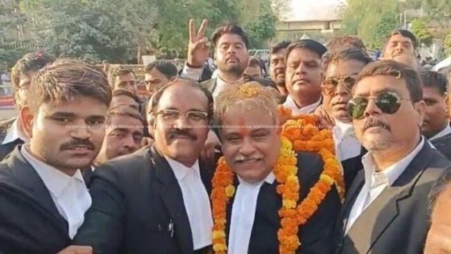 इलाहाबाद हाईकोर्ट बार एसोसिएशन के नतीजे घोषित, अध्यक्ष पद पर अनिल तिवारी ने मारी बाजी 1 elected president hcba