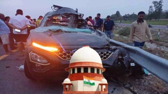 दुर्घटना में शामिल वाहन के चालक की ओर से की गई लापरवाही को यात्रियों पर आरोपित नहीं किया जा सकता - सर्वोच्च न्यायालय 1 Road Accident Car