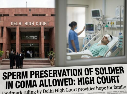 कोमा में सैनिक के स्पर्म प्रिजर्वेशन को मंजूरी: हाईकोर्ट