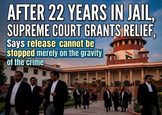 दंड में राहत सुधारात्मक न्याय (Reformative Justice) का हिस्सा