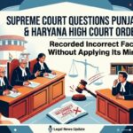 सुप्रीम कोर्ट ने हाई कोर्ट के आदेश पर उठाए सवाल, कहा- बिना दिमाग लगाए दर्ज किए गलत तथ्य